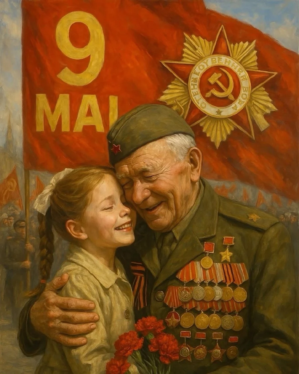 Дорогие друзья! С ПРАЗДНИКОМ ПОБЕДЫ🎗🕊️