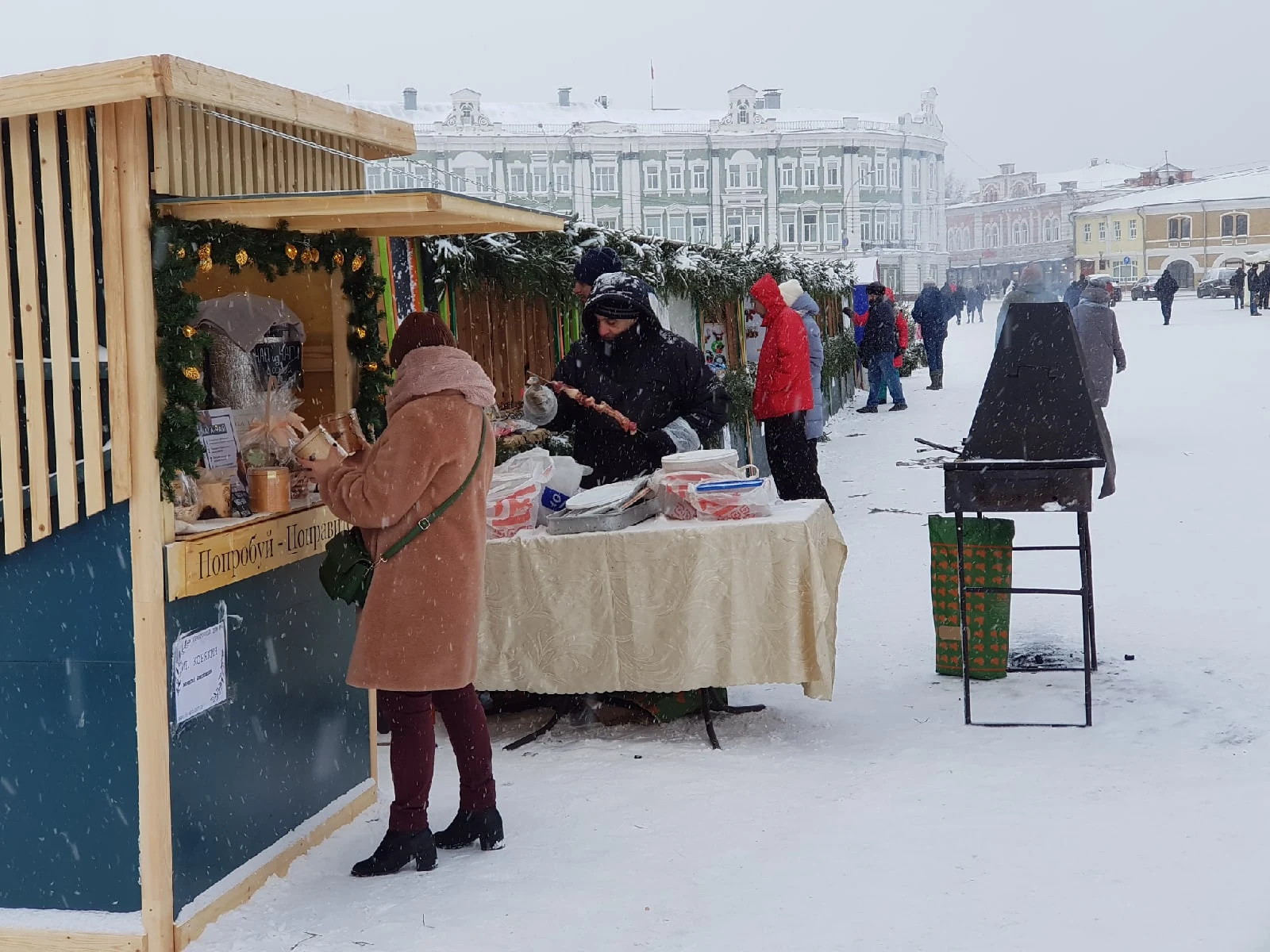 Завершилась наша первая Новогодняя ярмарка в г.Вологда!